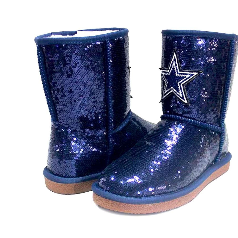 Dallas cowboys sparkle boots size 11